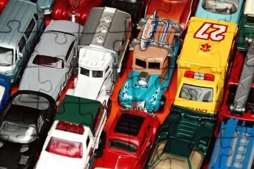 פאזל של hotwheels