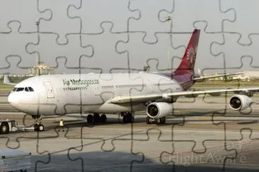 Air Madagascar A340 300 Madagascar jigsaw puzzle