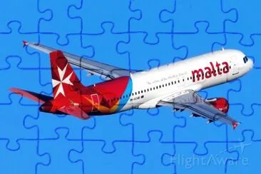 Air Malta A320 Malta jigsaw puzzle