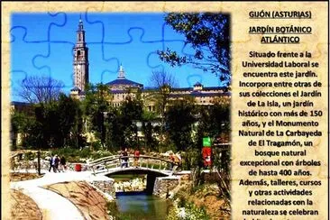 GIJÃ“N (ASTURIAS) - JARDÃN BOTÃNICO ATLÃNTICO jigsaw puzzle