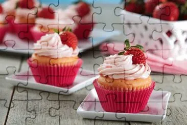 פאזל של cupcakes