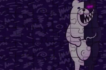 Monokuma. jigsaw puzzle