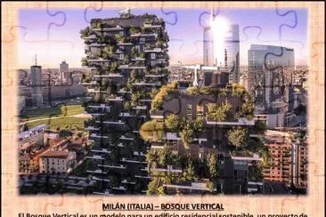 פאזל של MILÃN (ITALIA) â€“ BOSQUE VERTICAL