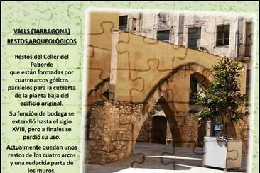 VALLS (TARRAGONA) - RESTOS ARQUEOLÃ“GICOS