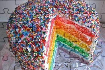 Pastel de colores