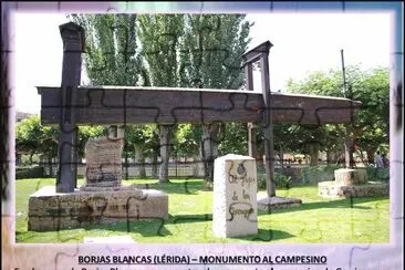 BORJAS BLANCAS (LÃ‰RIDA) â€“ MONUMENTO AL CAMPESINO