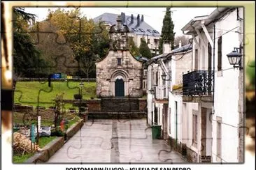 PORTOMARIN (LUGO) â€“ IGLESIA DE SAN PEDRO