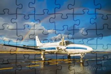Ameriflight Piper Navajo Estados Unidos jigsaw puzzle