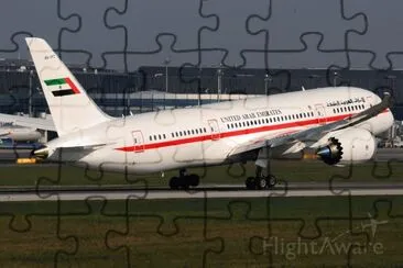 Amiri Flight Royal Family Boeing 787-8 Qatar jigsaw puzzle