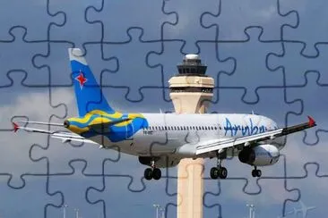 Aruba Airlines Airbus A320 Aruba jigsaw puzzle