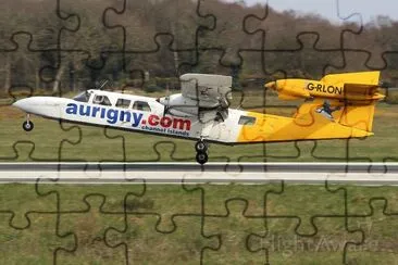 Aurigny Air Fairchild Dornier 228 Reino Unido jigsaw puzzle
