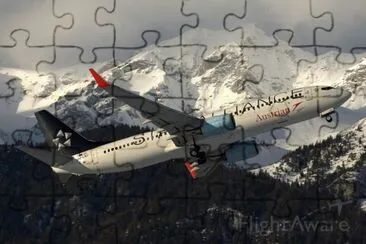 Austrian Airlines Boeing 737-800 Austria jigsaw puzzle