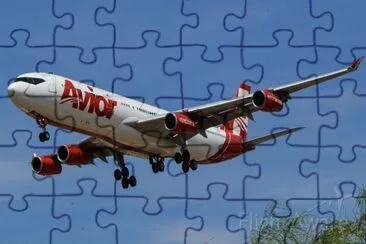 Avior Airlines Airbus A340-300 Venezuela jigsaw puzzle