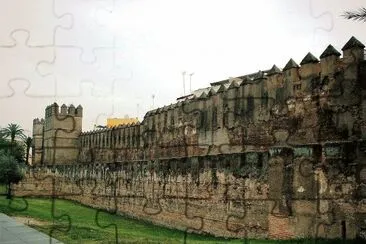 Muralla en Sevilla, EspaÃ±a.