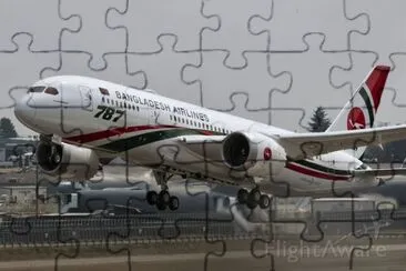 פאזל של Biman Bangladesh Airlines Boeing 787-8 Banglades