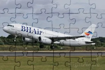 BH Air A320 Bulgaria jigsaw puzzle