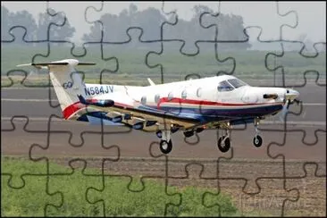 Boutique Air Pilatus PC-12 Estados Unidos jigsaw puzzle