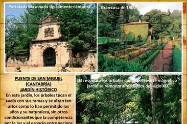 פאזל של PUENTE DE SAN MIGUEL (CANTABRIA) - JARDÃN HISTÃ“RICO