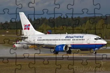 Braathens Regional Boeing 737-700 Suecia jigsaw puzzle