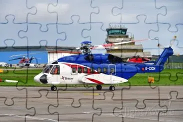 Bristow Helicopters Sikorsky Helibus Reino Unido jigsaw puzzle