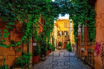 Trastevere-Roma jigsaw puzzle