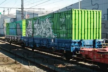 freight car jigsaw puzzle