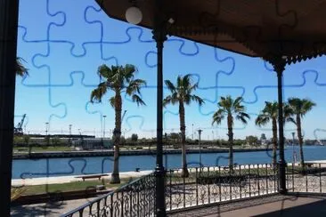puerto desde la pergola jigsaw puzzle