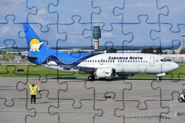 Canadian North Boeing 737-700 Canada jigsaw puzzle