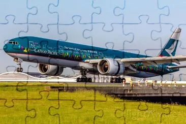 Cathay Pacific Boeing 777-300 Honk Kong
