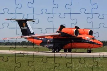 CAVOK Air Antonov An-74-200 Ucrania jigsaw puzzle