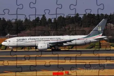 Ceiba Intercontinental Boeing 777-200LR/F Guinea E