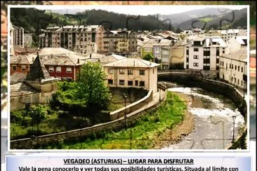 VEGADEO (ASTURIAS) â€“ LUGAR PARA DISFRUTAR jigsaw puzzle