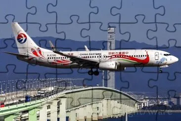 פאזל של China Eastern Airlines Boeing 737-800 China