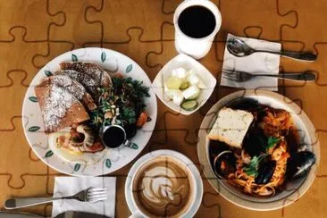 Breakfast jigsaw puzzle