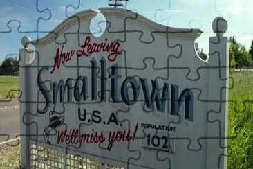 Small Town Sign