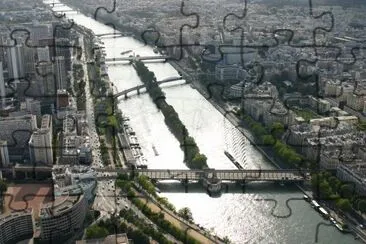 Paris  La Seine jigsaw puzzle