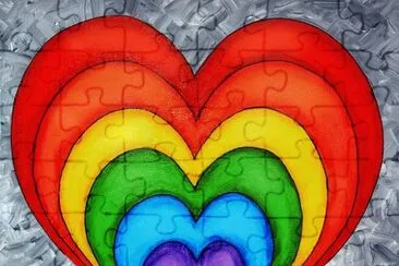 Colorful Heart jigsaw puzzle