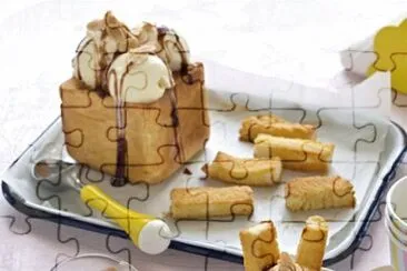 Honey toast jigsaw puzzle