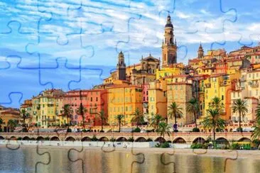 Menton jigsaw puzzle