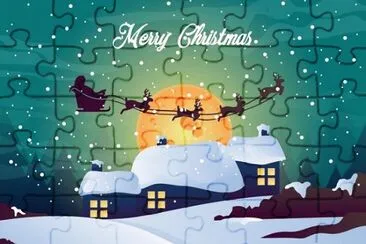 פאזל של Trineo de Santa Claus