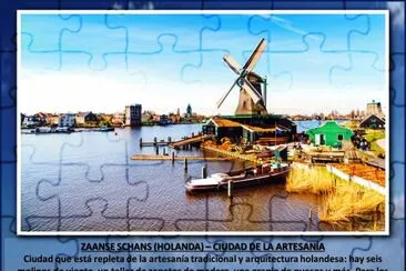 ZAANSE SCHANS (HOLANDA) â€“ CIUDAD DE LA ARTESANÃA