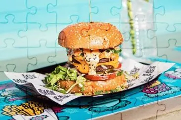 Burger jigsaw puzzle