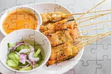 Chicken Satay jigsaw puzzle