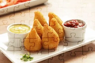 פאזל של Coxinha Brazilian Food