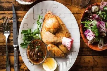 Chicken jigsaw puzzle