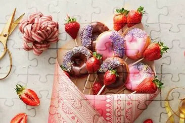 Donuts Bouquet jigsaw puzzle