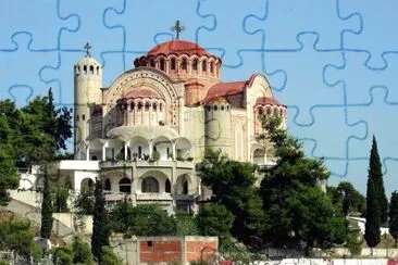 Greece Thessaloniki St Paul church jigsaw puzzle