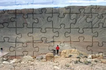 AZ Meteor crator jigsaw puzzle