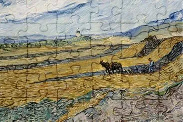 Van Gogh travail aux champs