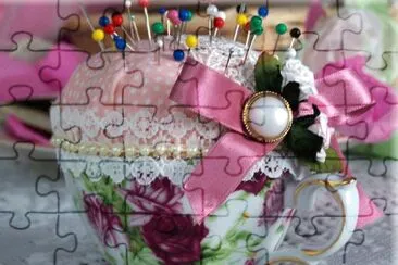 Tea Cup Pin Cushion-Craft